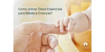 Como usar óleos essenciais para crianças e bebês